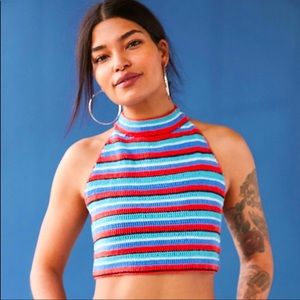 Urban Outfitters Ecote Sukie crochet crop top